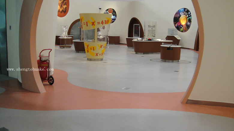 中國科學技術(shù)館橡膠地板工程實圖